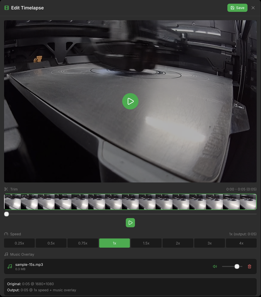 Timelapse Editor