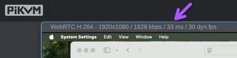 Measured WebRTC Latency